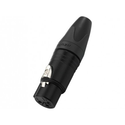 Monacor NC-3FXXBAG Gniazdo XLR NEUTRIK, 3-pinowe